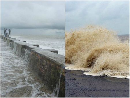 ‘টাইডাল ফ্লাড’ দিঘায়! উত্তাল জলোচ্ছ্বাসে সমুদ্র সৈকতে যেতে নিষেধাজ্ঞা
