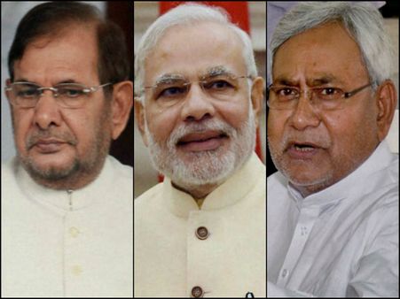 রাজ্যসভায় দলের নেতা শরদ যাদবকে সরাল জেডিইউ, মোদী-নীতীশ আরও কাছাকাছি