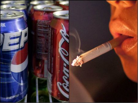 তামাকজাত দ্রব্য, সফট ড্রিঙ্কে বসানো হচ্ছে 'সিন ট্যাক্স'