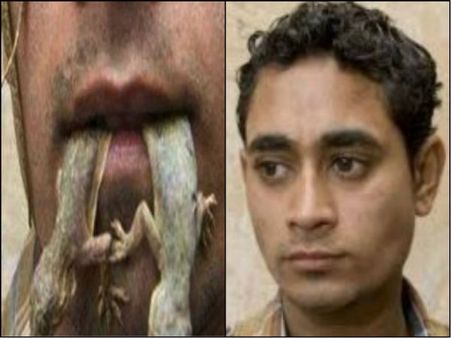 দিনে ৩ বেলা টিকটিকি না খেলে ঘুম হয় না, চিনুন এই 'বিষ পুরুষ'কে