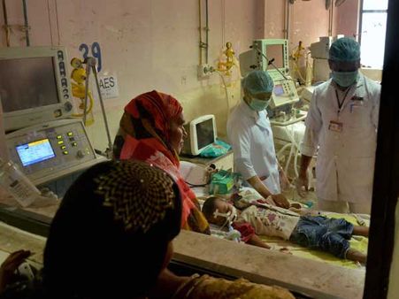 যোগীর কেন্দ্রে সরকারি হাসপাতালে শিশু মৃত্যু অব্যাহত, ৪ দিনে ৫৫টি শিশুর মৃত্যু