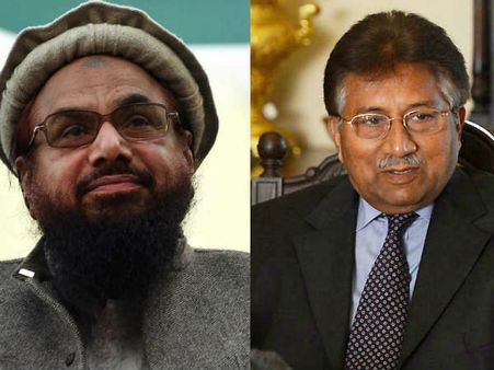 হাফিজের প্রশংসা কোন কৌশলি চাল মুশারফের, যা বললেন তাতে ধিক্কার জানাবেন