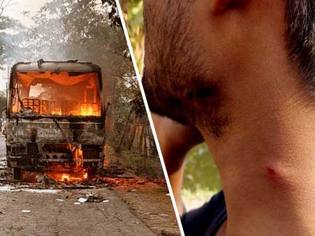 বছর শেষে ফের উত্তপ্ত ভাঙড়, পাওয়ার গ্রিড আন্দোলনকে ঘিরে ব্যাপক বোমাবাজি, গুলি