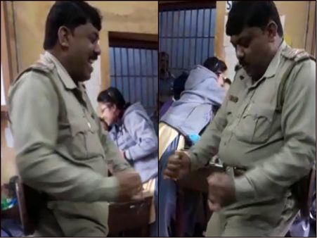 হীরাপুর থানায় এএসআই-এর নাচ, ভাইরাল হল ভিডিও, বিভাগীয় তদন্তের নির্দেশ