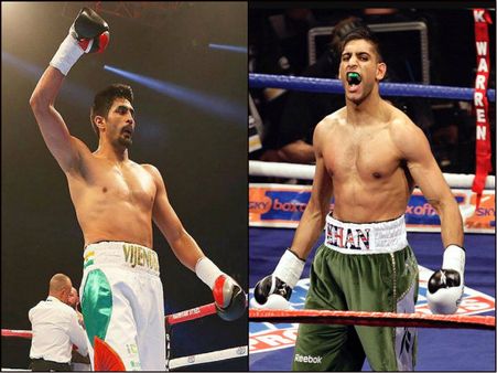 বক্সিং রিংয়ে বিজেন্দরকে আহ্বান পাক বক্সারের, হুঙ্কার ছাড়লেন ভারতীয় বক্সারও