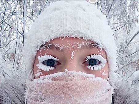 কলকাতার ঠাণ্ডায় কাঁপছেন! আর এই জায়গায় চোখের পাতাতেও জমছে বরফ,ফাটছে থার্মোমিটার