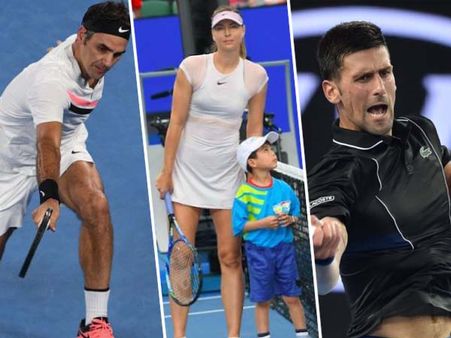 ক্লাসিক ফেডেরার, সহজ জয় জোকারের, অস্ট্রেলিয়ান ওপেনে নেই মাশা ম্যাজিক