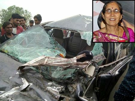 পথ দুর্ঘটনায় গুরুতর আহত নরেন্দ্র মোদীর স্ত্রী যশোদাবেন, মৃত ১