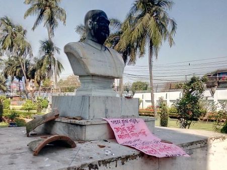 শ্যামাপ্রসাদের মূর্তি ভাঙার নেপথ্যে র‌্যাডিক্যালের আড়ালে মাওবাদী হাত! কী বলছে এসটিএফ