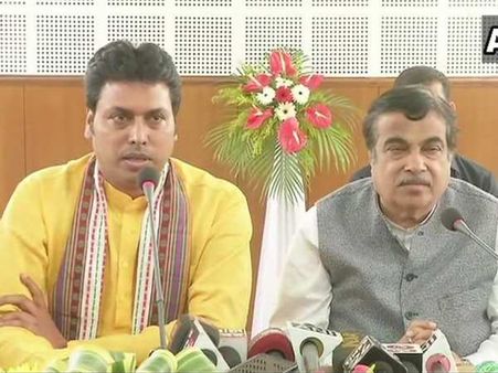 ত্রিপুরার পরবর্তী মুখ্যমন্ত্রী বিপ্লব দেব, উপ মুখ্যমন্ত্রী হচ্ছেন জিষ্ণু দেববর্মন