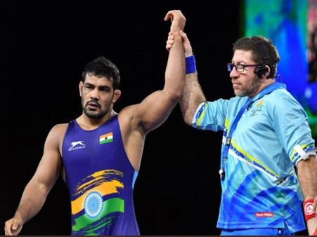 কমনওয়েলথে সোনা জয়ের হ্যাটট্রিক সুশীল কুমারের, এক লহমায় কাত বিপক্ষ