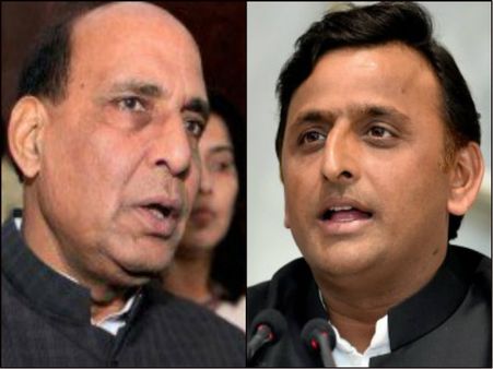 দেশজুড়ে বিজেপি-র ভরাডুবির পর পাল্টা গর্জন রাজনাথের, পদ্ম শিবিরকে তোপ অখিলেশের