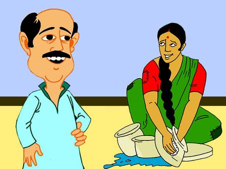 ভজহরির সঙ্কট!কাজের মাসীকে বিয়ে করে হল যে বিপত্তি..