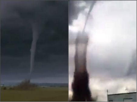 'মেকুনু'-র দাপটে ওমানের আকাশ কেমন রূপ নিয়েছিল, দেখুন সেই ভিডিয়ো