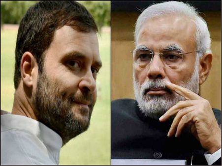 মোদী পিছিয়ে পড়ছেন, প্রধানমন্ত্রিত্বের দৌড়ে এগিয়ে রাহুল, দাবি লোকনীতি সমীক্ষায়