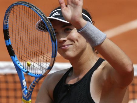 ফরাসি ওপেনের কোর্য়াটার ফাইনালে শারাপোভাকে গো-হারা হারালেন মুগুরুসা