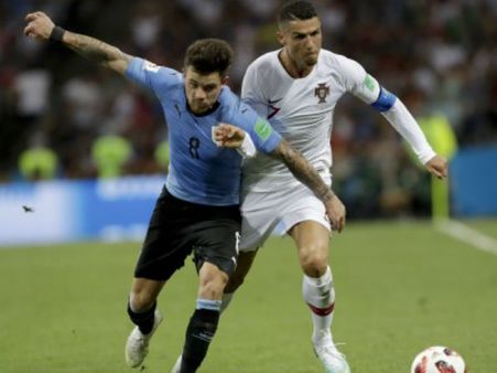 বোঝাপড়া আর আত্মবিশ্বাসেই বাজিমাত উরুগুয়ের, মাথা খুঁড়েও গোল পেলেন না রোনাল্ডো