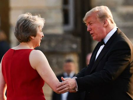 আলাপ আলোচনায় কাজ নেই মামলা ঠুকে দিন, ব্রিটিশ প্রধানমন্ত্রীকে পরামর্শ ট্রাম্পের