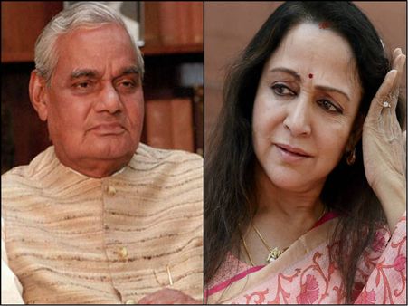 হেমা মালিনীর একটি সিনেমা ২৫ বার দেখেছিলেন অটল বিহারী বাজপেয়ী