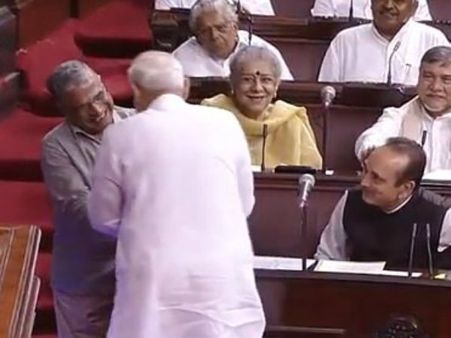 ইউপিএ-র হরিপ্রসাদকে হারিয়ে রাজ্যসভার ডেপুটি চেয়ারম্যান এনডিএ-র হরিবংশ