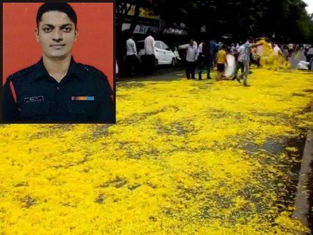 গুলিবিদ্ধ হয়েও জঙ্গিদের খতম করেন শহিদ 'মেজর' কৌস্তভ, ফুল বিছানো পথে শেষবিদায়