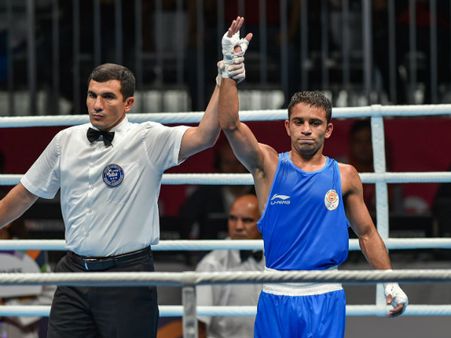 এশিয়াডে অমিত পনঘলের হাত ধরে বক্সিংয়ে সোনা পেল ভারত