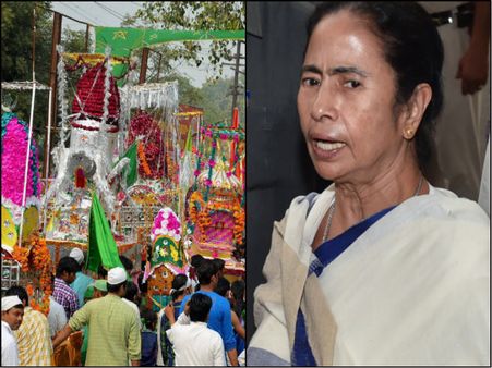 মহরমে অস্ত্র প্রদর্শন নয়! আবেদন মমতার, বেনজির সিদ্ধান্তে নিশানায় সেই বিজেপি