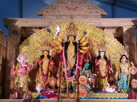 বেঙ্গালুরুর কয়েকটি সেরা পুজোর ছবি দেখুন একনজরে