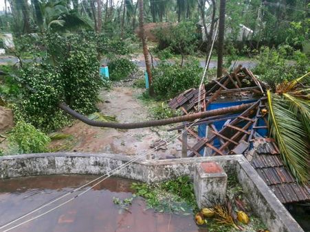 ঘূর্ণিঝড় গাজার দাপটে তামিলনাড়ুতে প্রাণ গেল ১১ জনের, ক্ষতিপূরণ ঘোষণা সরকারের