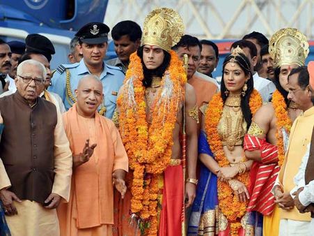 উত্তরপ্রদেশে এবার একশো মিটারের বেশি উঁচু রাম মূর্তি গড়তে উদ্যোগ যোগী আদিত্যনাথের