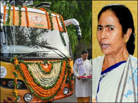 বিজেপির রথযাত্রা আটকাতে এবার প্রধান বিচারপতির ডিভিশন বেঞ্চের দ্বারস্থ তৃণমূল সরকার