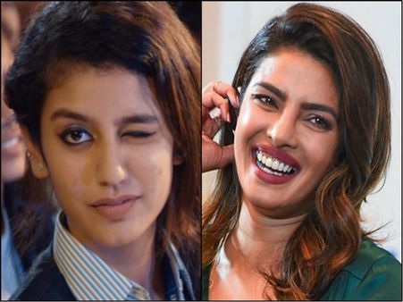 প্রিয়ঙ্কাকে পিছনে ফেলে বাজিমাত প্রিয়া প্রকাশের! ২০১৮ -র শেষে ফের খবরে 'উইঙ্ক গার্ল'