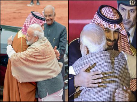 পাকিস্তানের ‘বন্ধু’কে আলিঙ্গন করলেন মোদী! পুলওয়ামা-কাণ্ডের পর সরব কংগ্রেস