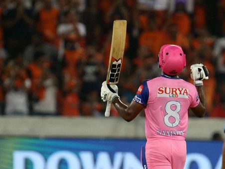 দুরন্ত শতরান সঞ্জু স্যামসনের! সামনে থেকে নেতৃত্ব রাহানেরও, রানের পাহাড়ে রাজস্থান