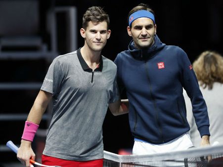 রেকর্ড হল না ফেডেরারের, রোমাঞ্চকর ম্য়াচে চমকে দিলেন ডমিনিক থিয়েম