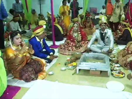 ছত্তিশগরে ইতিহাস, বৃহন্নলা সম্প্রদায়ে প্রথম গণবিবাহ! হল গায়ে হলুদ, আশীর্বাদ, সঙ্গীতও