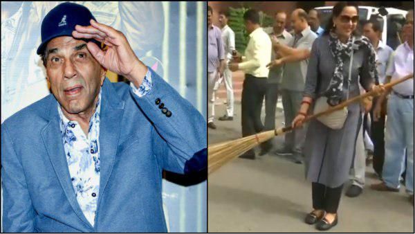 হেমা মালিনী কি বাড়িতে ঝাড়ু দেন! উত্তরে ধর্মেন্দ্র দিলেন আজব জবাব