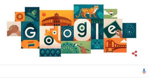 ৭৩তম স্বাধীনতা দিবসে ডুডলের মাধ্যমে ভারতকে শুভেচ্ছা গুগলের, দেশ জুড়ে উৎসব
