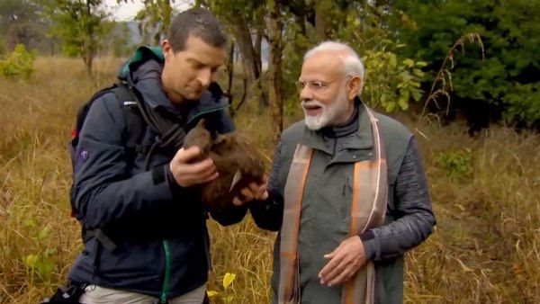 মোদী সঙ্কটের মাঝে শান্তির উদাহরণ, ‘ম্যান বনাম ওয়াইল্ড’-এর প্রিমিয়ারে অকপট গ্রিলস