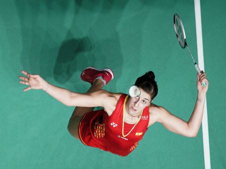 ৮ মাস পর ব্যাডমিন্টনে ফিরে চায়না ওপেন জিতলেন ক্যারোলিনা মারিন