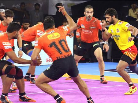 প্রো কবাডি ২০১৯: থ্রিলার ম্যাচে মুম্বই-দিল্লি'র ড্র, বেঙ্গালুরুর বিরুদ্ধে জিতল ইউপি যোদ্ধা