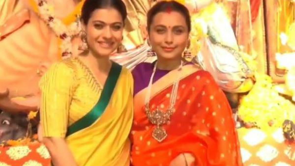 রানি-কাজল জুটিতে মাত মুম্বইয়ের 'মুখার্জি বাড়ির' রাজকীয় পুজো! ভিডিও ট্রেন্ডে