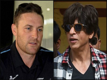 জন্মদিনের শুভেচ্ছার পাল্টা, ম্যাকুলামকে 'ব্যাজ'ইগর বললেন শাহরুখ