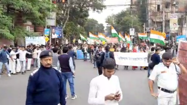 সংবিধান বিরোধী সিএএ-এনআরসির লক্ষ্য ধর্মীয় মেরুকরনই, গর্জে উঠল ছাত্রসমাজ