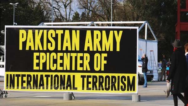 পাকিস্তান বিশ্বসন্ত্রাসের আঁতুরঘর, জেনেভায় রাষ্ট্রপুঞ্জের অনুষ্ঠানে পড়ল পোস্টার