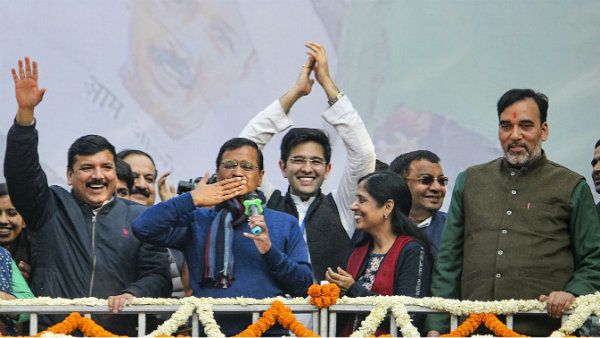 শপথের হ্যাটট্রিক কেজরিওয়ালের, ভাষণ শেষে বললেন, হাম হোঙ্গে কামিয়াব