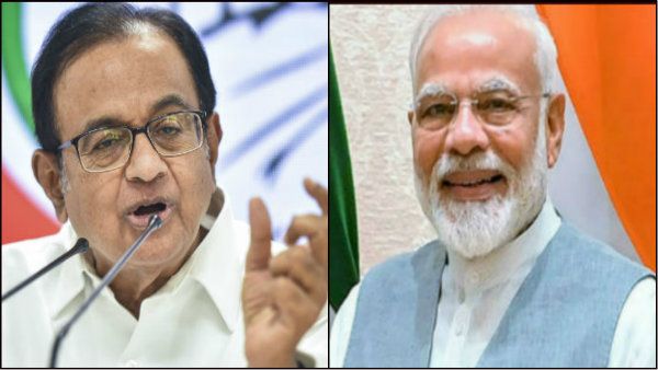 কোভিড-১৯ নিয়ে মোদীর জাতির উদ্দেশ্যে ভাষণের আগেই পরামর্শ দিলেন চিদাম্বরম