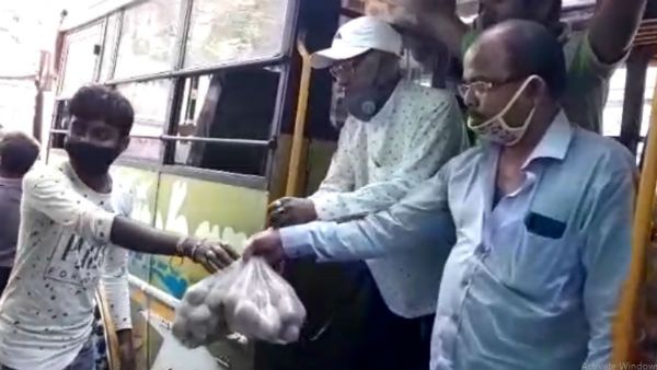 লকডাউনে বাস চালক ও খালাসিদের পাশে শ্রমিক ইউনিয়ন