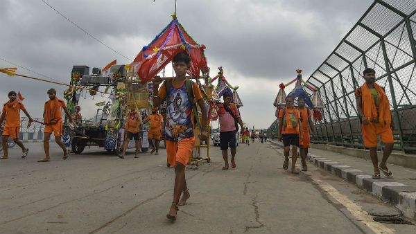 করোনা ভাইরাস মহামারির কারণে এ বছর কানওয়ার যাত্রা বাতিল করা হল