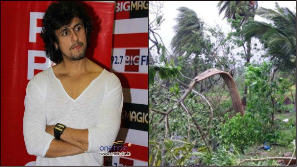 ঘূর্ণিঝড় আম্ফানে ক্ষতিগ্রস্ত বাংলার পাশে এসে দাঁড়ালেন সোনু নিগম